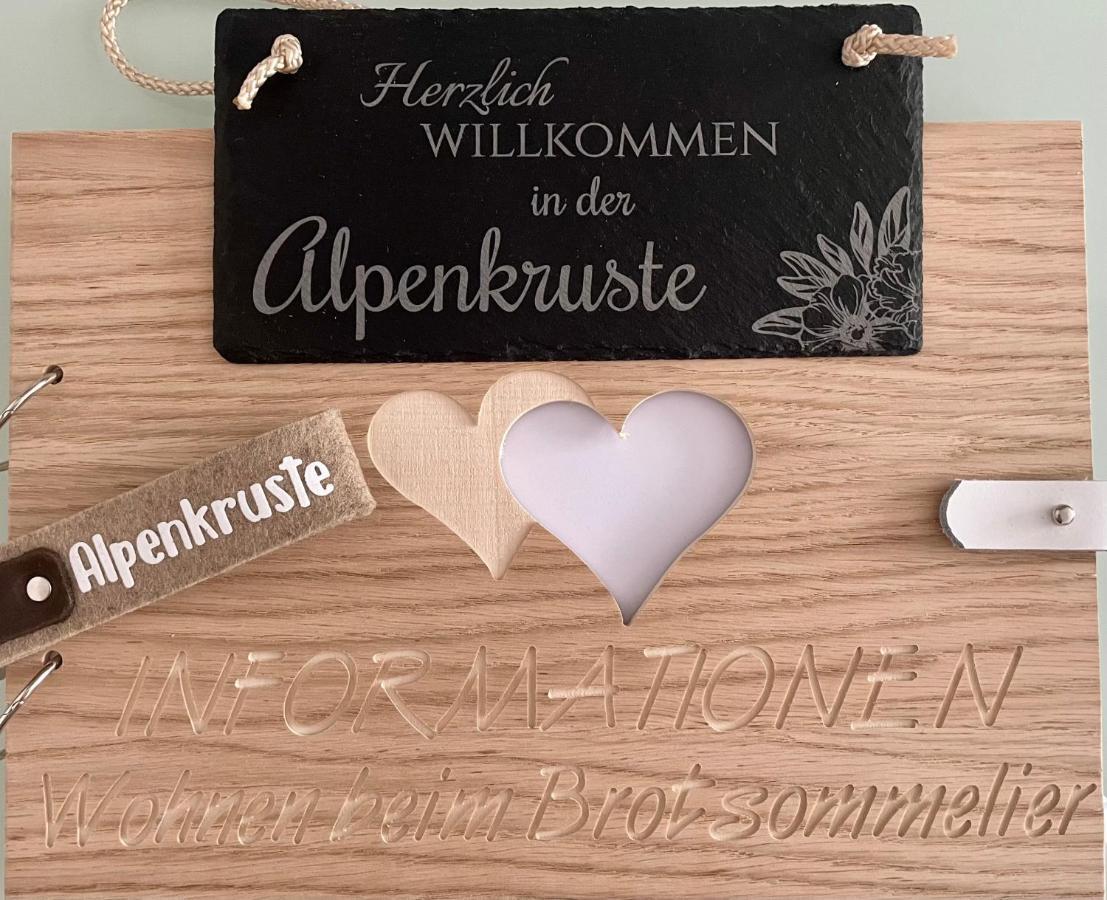 Wohnen Beim Brotsommelier - Alpenkruste Lägenhet Darmstadt Exteriör bild